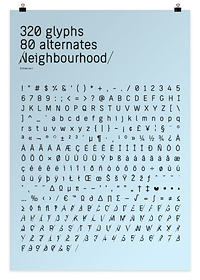 Thumbnail image for Free Font: Neighbourhood Type