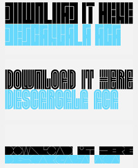 Thumbnail image for Free Fonts: GERD & K5 & LINE_A