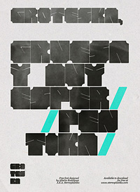 Thumbnail image for Free Font: Groteska