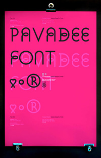 Thumbnail image for Free Font: Pavadee