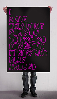 Thumbnail image for Free Font: Handmade font