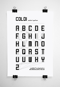 Thumbnail image for Free Font: Coldi