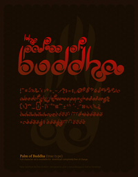 Thumbnail image for Free Font: Palm of Buddha