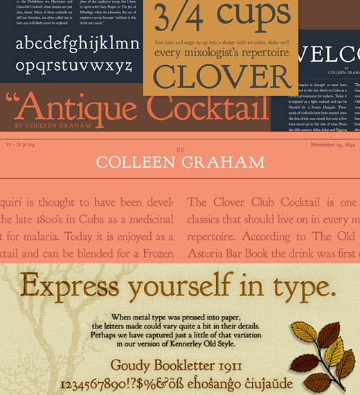 The great & free typography font Goudy Bookletter 1911 is made by ...