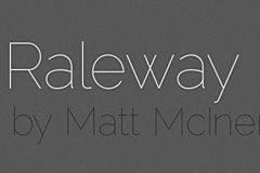 Thumbnail image for Free Font: Raleway