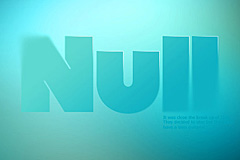 Thumbnail image for Free Font: NULL