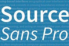Thumbnail image for Free Font: Source Sans Pro