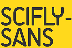 Thumbnail image for Free Font: SciFly Sans