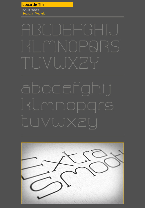 logarde_thin_typeface