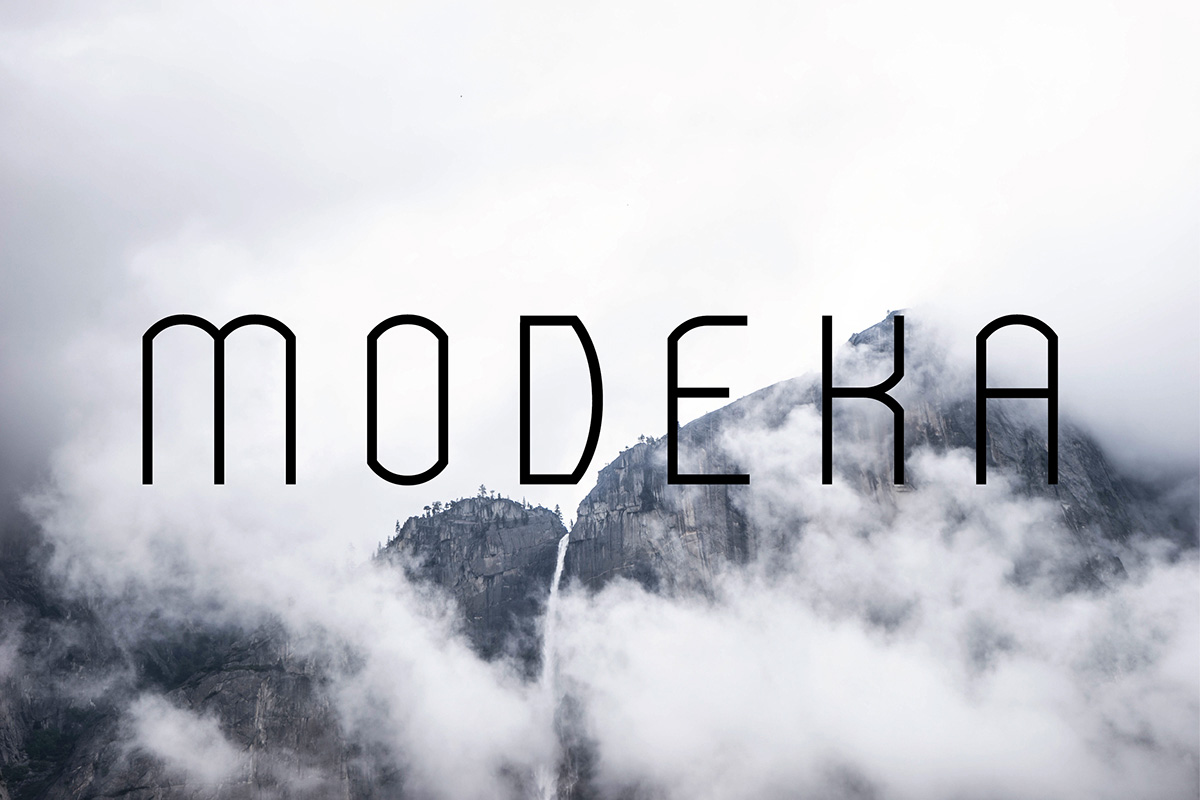 modeka-free-font-typography