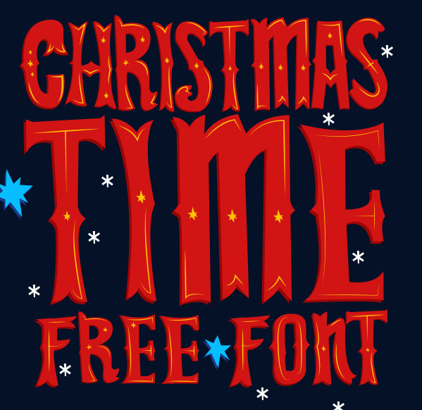 christmas-xmas-free-font